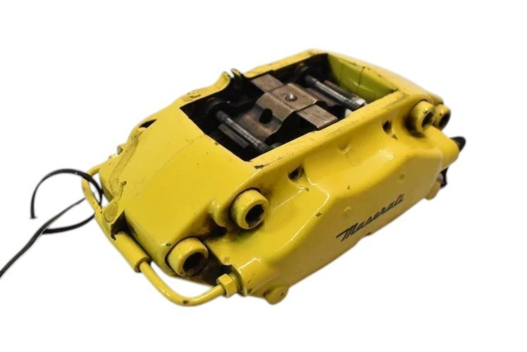 08-12 Maserati Grand Turismo Rear Left Side Brake Caliper Yellow 82102805 OEM