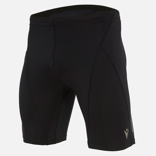 Pantaloncino da running per uomo nero Macron Charles elasticizzato con tasca  | eBay