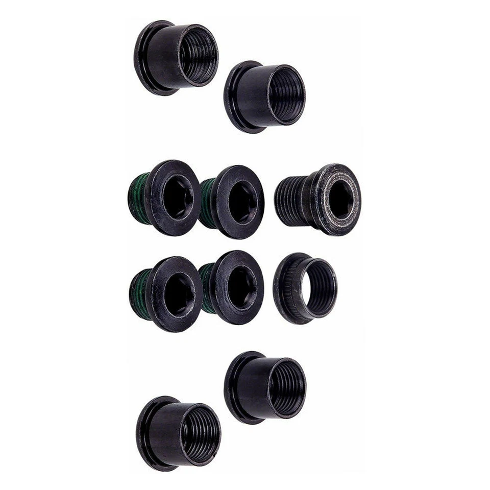 SRAM Spare Crank Chainring Bolt Ki Red Quarq Hidden Bolt 5-Arm Steel Black - Image 4 of 4