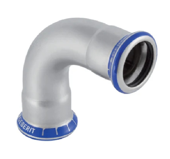 Mapress Stainless Steel 90 Degree Elbow Bend 88.9mm  1.4401 / 316 - Inc VAT