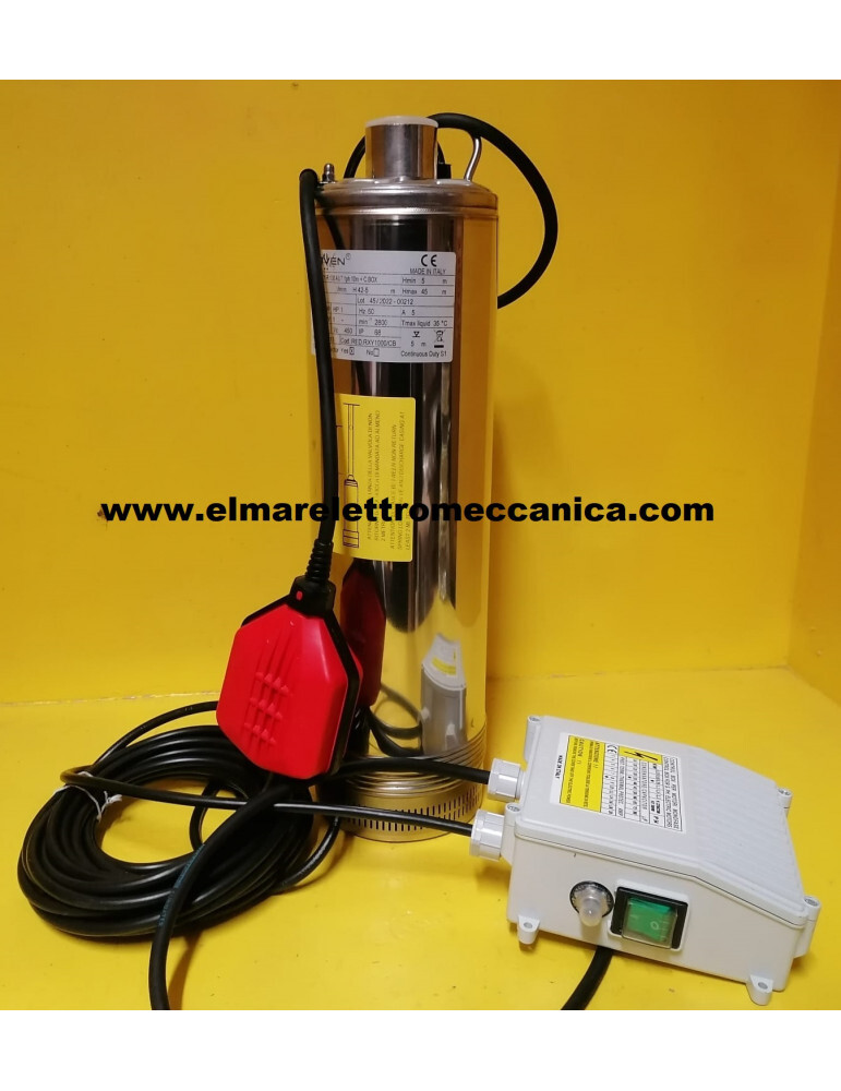 1,2 HP ROXY-R 120M Elettropompa Sommersa Autoclave Acciaio