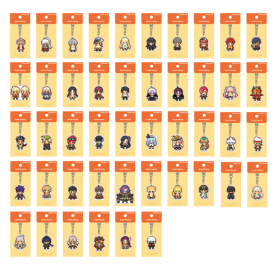 MapleStory キャラクター缶バッジ 12個 MapleStory ALL Characters Pixel Art Acrylic Keychain NEXON