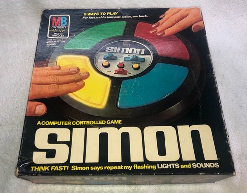 Vintage 1978 Original Simon game MiltonBradley, Completely working, Original Box