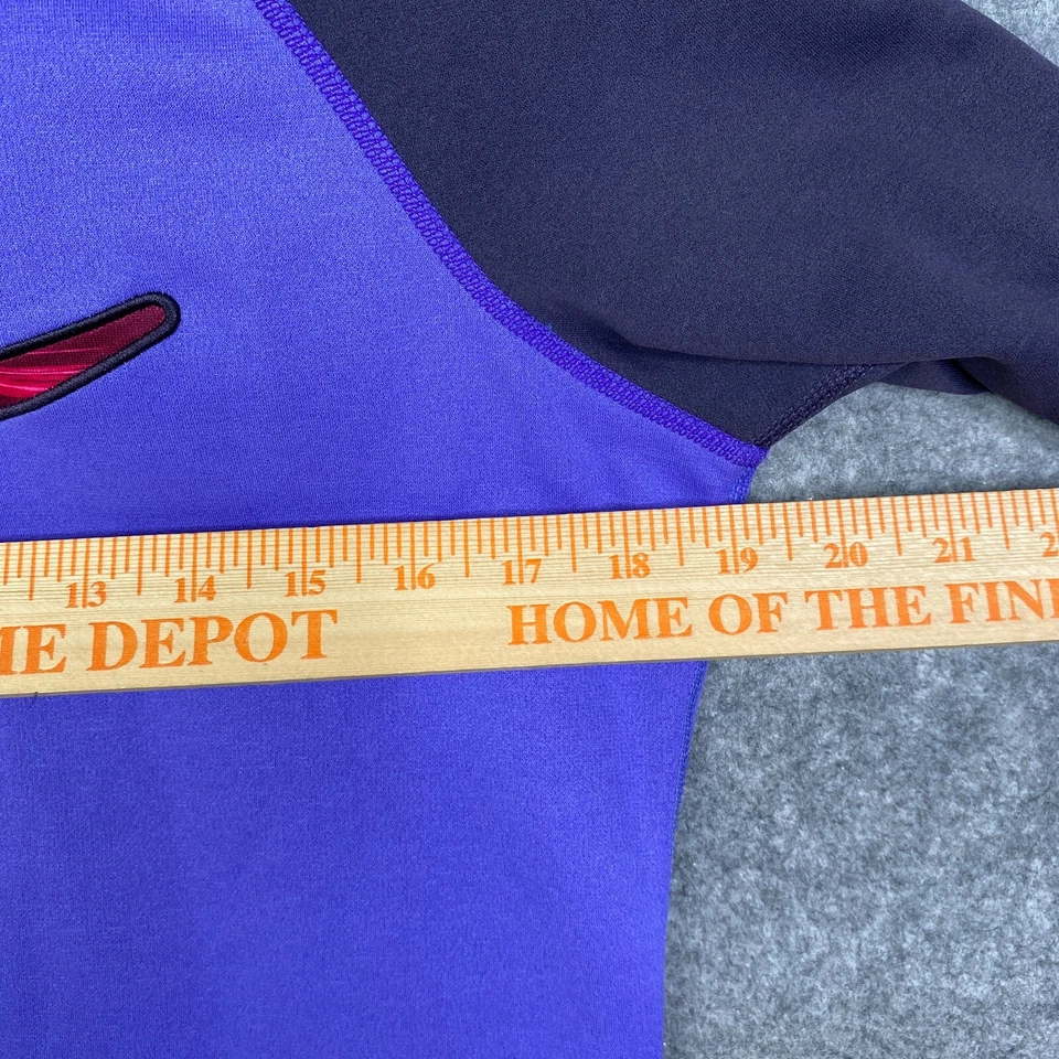 Толстовка женская Nike маленькая фиолетовая Swoosh Therma Fit толстовка с капюшоном 654767 теплая - Изображение 3 из 4