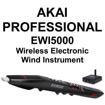 AKAI PROFESSIONAL EWI5000 Wireless Electronic Wind Live Performance Instrument