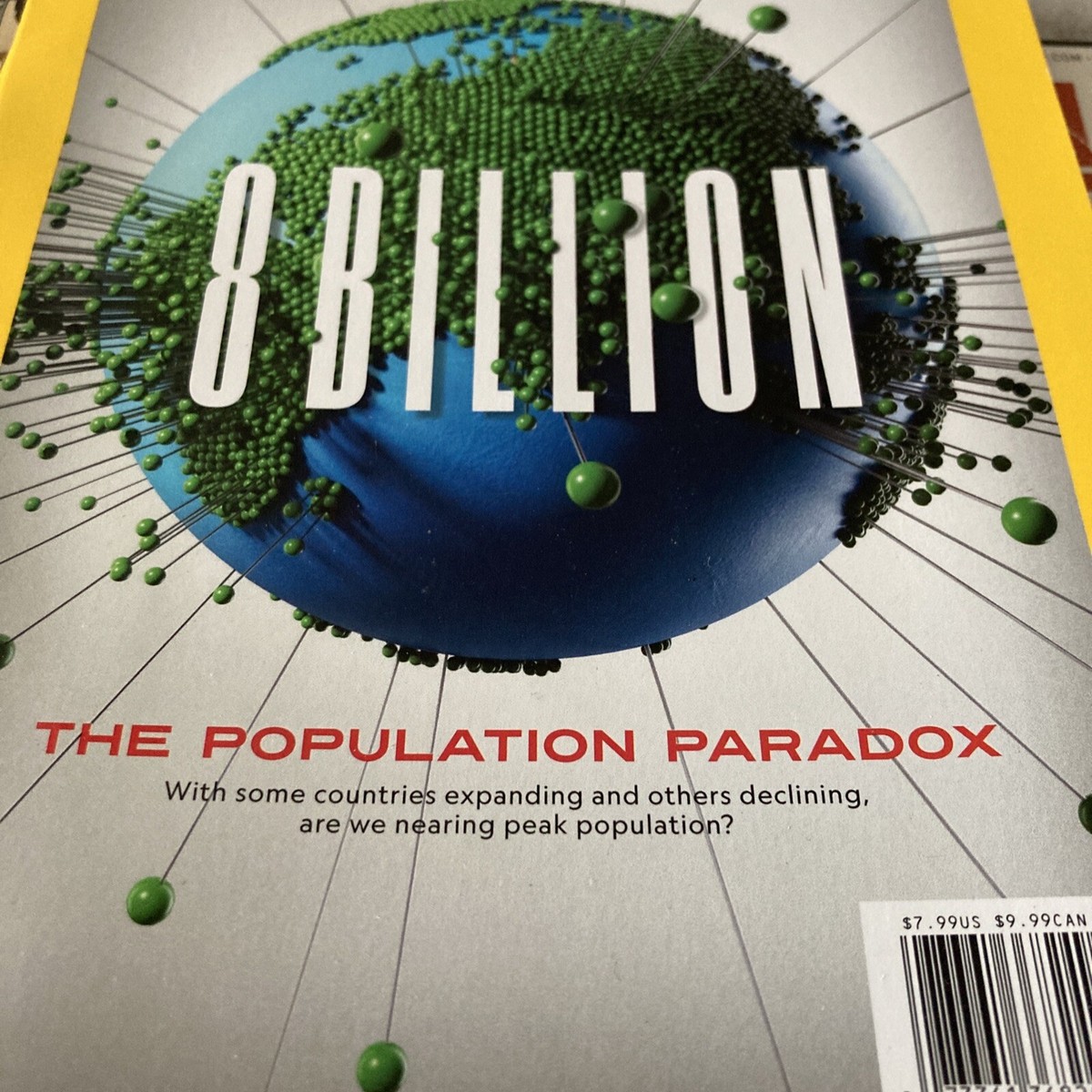 National Geographic Magazine Earth: 8 Billion People April 2023