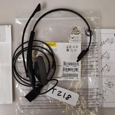 Jabra BIZ 1500 Headset, Mono, Quick Disconnect, Wired, 1513-0157