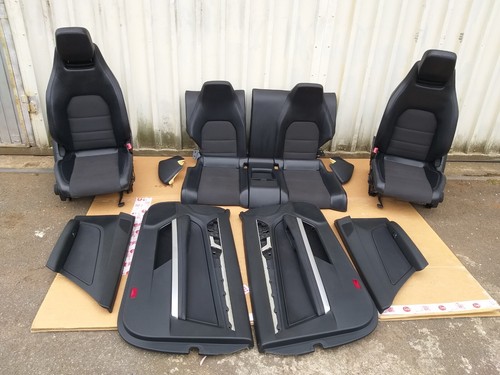 Mercedes W207 Coupe Teillederausstattung Sitzheizung Schwarz Komplett (95Tkm)