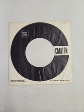 45 RPM 7" RECORD SLEEVES CO. SLEEVE 1 PACK SEE PHOTOS - Carlton SLV161