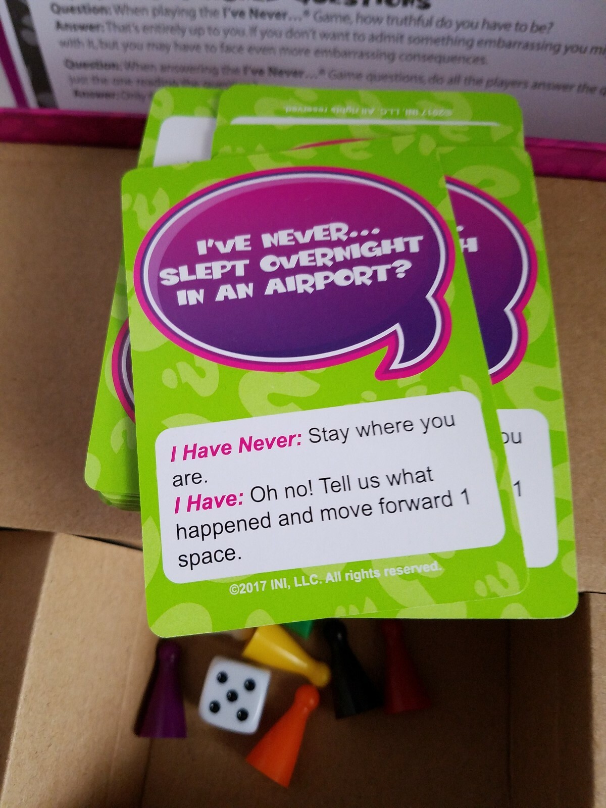 Board Game I've Never Game Of Truth Kids Version 856030001155 eBay