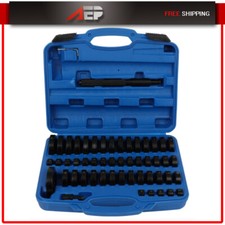 52pc 18-65mm Custom Bushing Bearing Hydraulic Press Bearing Seal Driver Tool Kit 52pc 18-65mm Custom Bushing Bearing Hydraulic Press Bearing Seal Driver Tool Kit