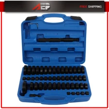 52Pc 18-65mm Custom Bushing Bearing Hydraulic Press Bearing Seal Driver Tool Kit