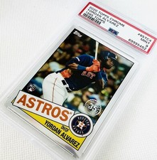 2020 Topps Chrome Yordan Alvarez RC 1985 Refractor Rookie PSA 9 🔥 Mint+
