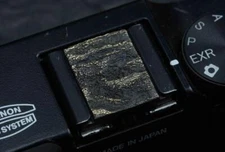 Camera Hot Shoe Cover Copper Alloy Rock texture For Fuji Nikon Sony Canon Leica