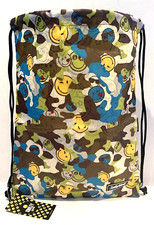 Smiley World Backpack School Bag Gym Work Rucksack Sports Bag 45cm x 33cm