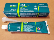 Dowsil 734 White Flowable Sealant, 3 Oz, Tube, Silicone Elastomer Base, 4102964