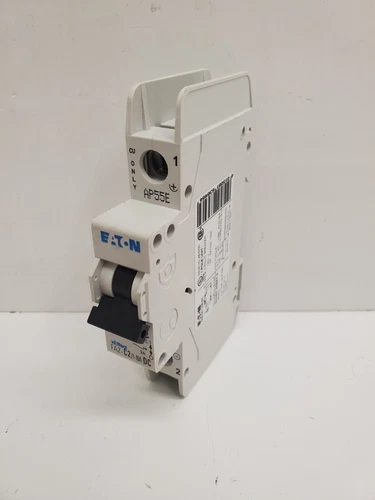 GUARANTEED! EATON 1-POLE 2A CIRCUIT BREAKER FAZ-C2/1-NA