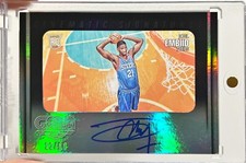 2015-16 Gala Joel Embiid Cinematic Signatures Rookie On Card Auto RC /60 MVP