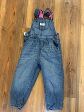 4 lot item OshKosh B'gosh Toddler Girls Lined Overalls DRESSES Size 3T 36mos
