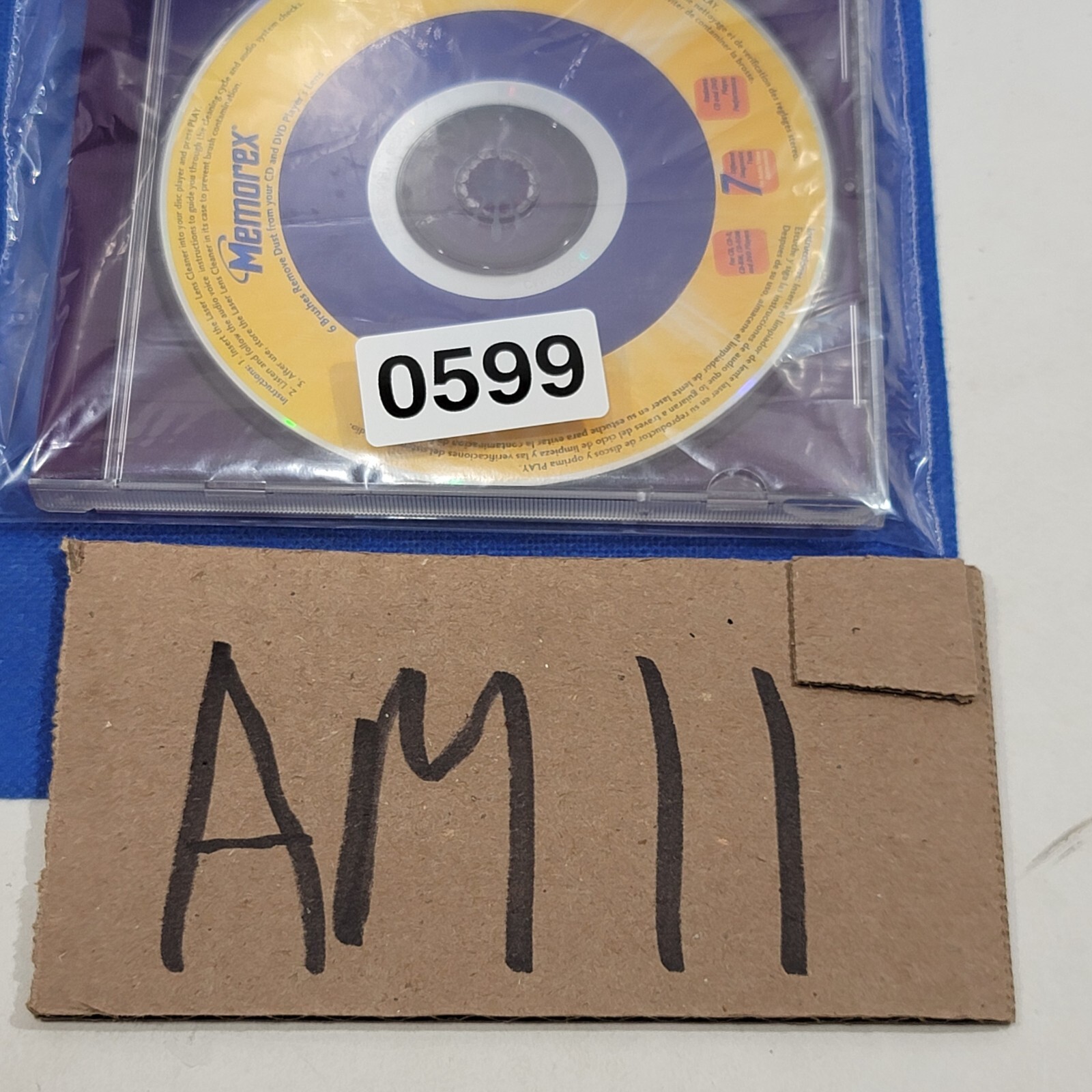 Vintage Memorex Compact Disk Laser Lens Cleaner eBay