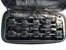 Topstyler by Instyler Heated Ceramic Styling Clam Shells Hair Curlers and Case