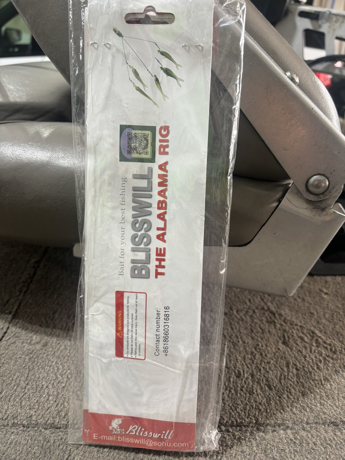 BLISSWILL Alabama Umbrella Rig Fishing Lures Set 5 Arms A-Rig Kit 3 Pack  - Image 4