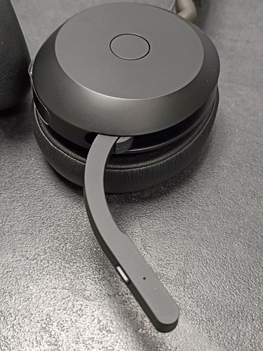 Jabra Evolve2 75 Cuffie Wireless PC con Base di Ricarica e Microfono - Nero - Afbeelding 8 van 10