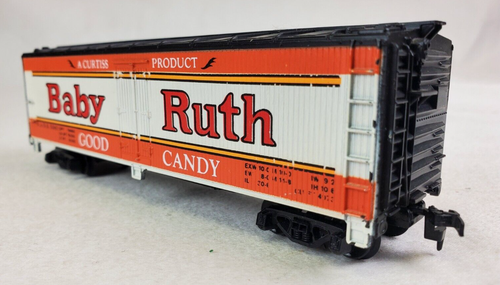 Tyco #355C HO Scale NADX Billboard Reefer "Baby Ruth" Box Car Excellent With Box - Picture 7 of 19