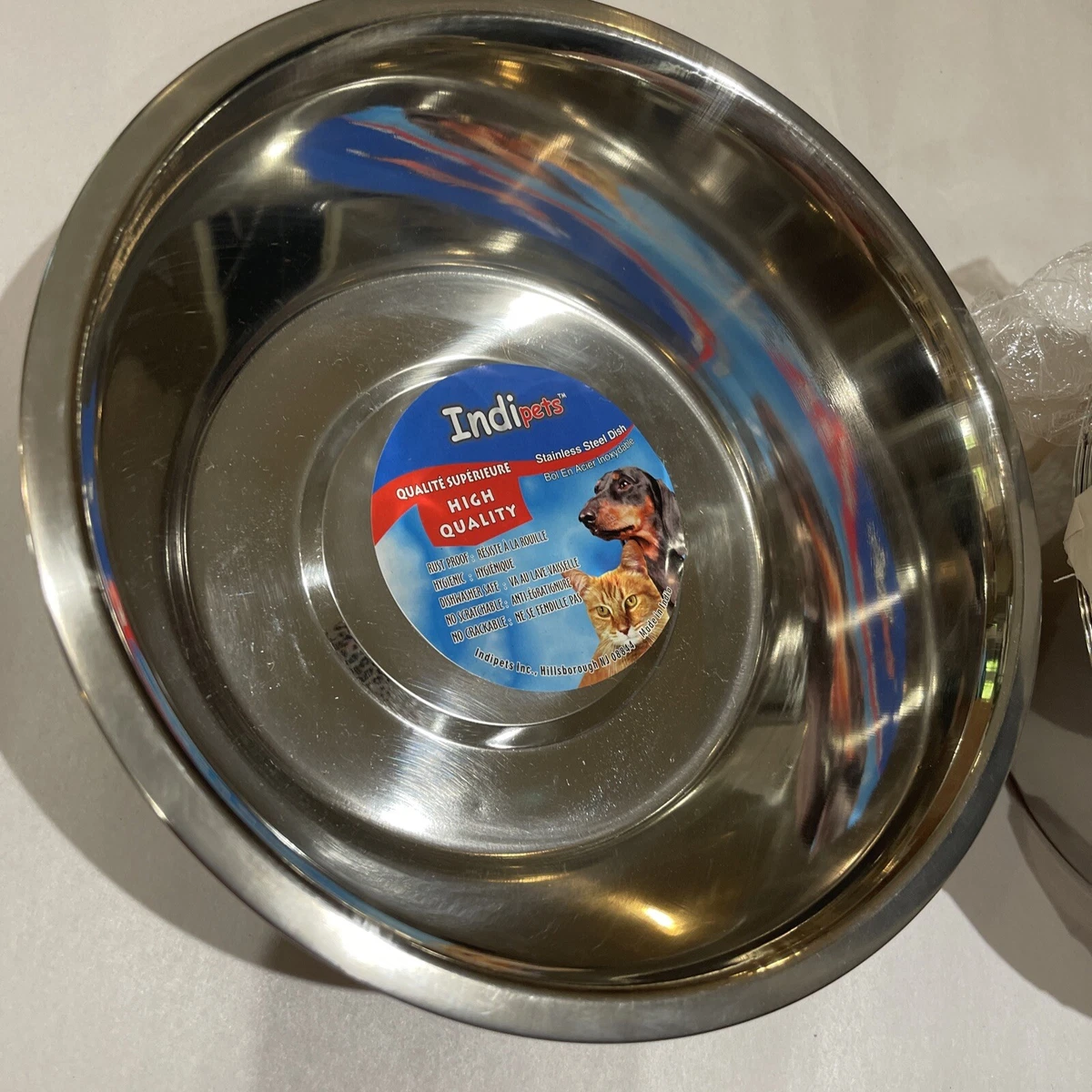 Indipets stainless best sale steel spill proof