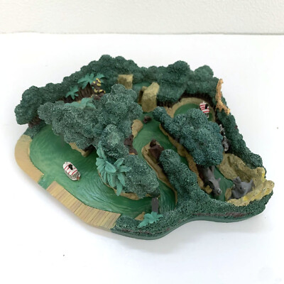 Disneyland California Adventureland JUNGLE CRUISE Diorama Miniature Figurine 05