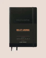 Leuchtturm 1917 Hardcover Bullet Journal Edition 2 in Black - A5 - NEW