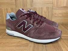 RARE🔥 New Balance M1400CBB Men's Leather Sneakers Made in USA 11 Burgundy Red