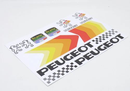 Peugeot Decals Sticker Decal Decor 10 Piece Set Road Bike Randonneur Road