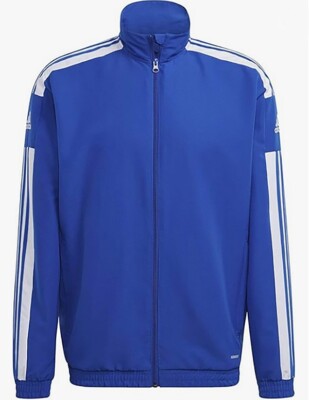 adidas Sq21 Pre Jkt Jacket Herren Trainingsjacke blau/weiß - Größe XL