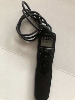 Vello Shutterboss VII Remote Switch & Digital Timer RC-C2II Canon 3-pin