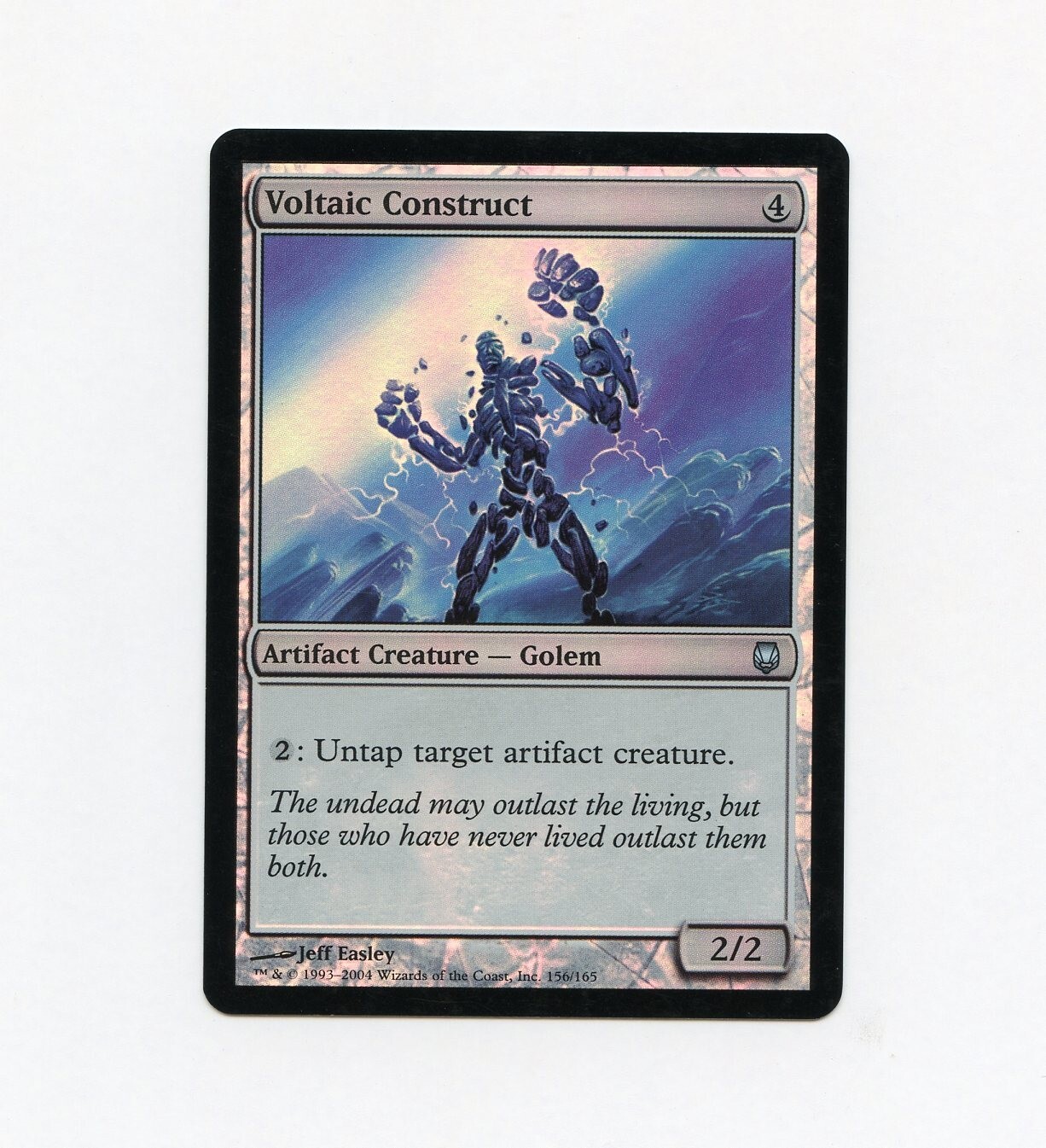 Voltaic Construct Darksteel NM-FOIL Magic the Gathering MtG