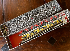 Vera Bradley Barcelona Pencil Set 8 Pencils in Gift Box No Sharpener