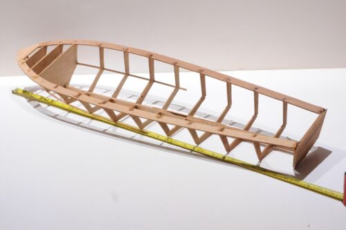 DUMAS PT 109 MODEL CONSTRUCTION KIT FOR R/C 33” LONG 9” BEAM VINTAGE PARTIALLY B - Picture 19 of 20