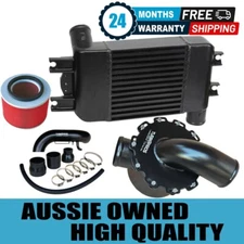 Upgrade Aluminium Intercooler, Airbox+Piping Kit For Nissan Patrol GU ZD30 3.0L