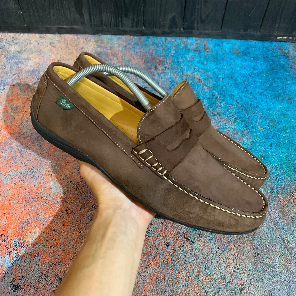 Paraboot moccasins Paraboot | Maroon America Leather Barth Moccasins | Fine  main image 3