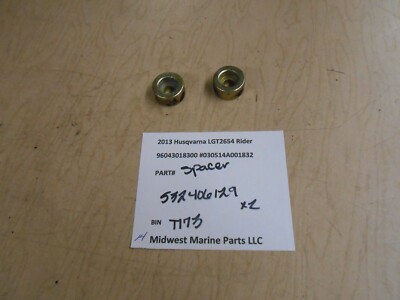 532406129 Husqvarna 2013 LGT2654 Rider spacer (2) T173 | eBay