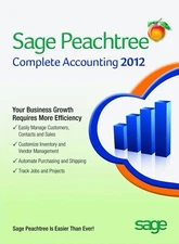 Sage Peachtree Complete Accounting 2012 - 1U Lifetime Edition - Digital Download