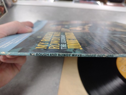 JIMMIE RODGERS my rough and rowdy ways LP EX/EX-, ANL1-1209, vinyl, album, 1975 - Picture 3 of 5