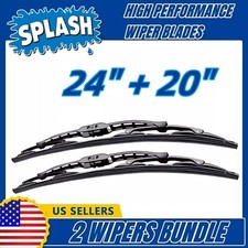 Matched Set Of 2 Wipers 2420 For Splash Wiper Blades - 32-240 32-200