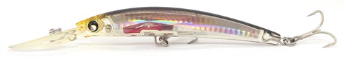 YO-ZURI CRYSTAL 3D MINNOW DD 130F FLOATING UV ATTACK FISHING HARD BAIT LURE - Picture 19 of 19