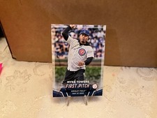 2024 Topps Series 2 Myke Towers First Pitch