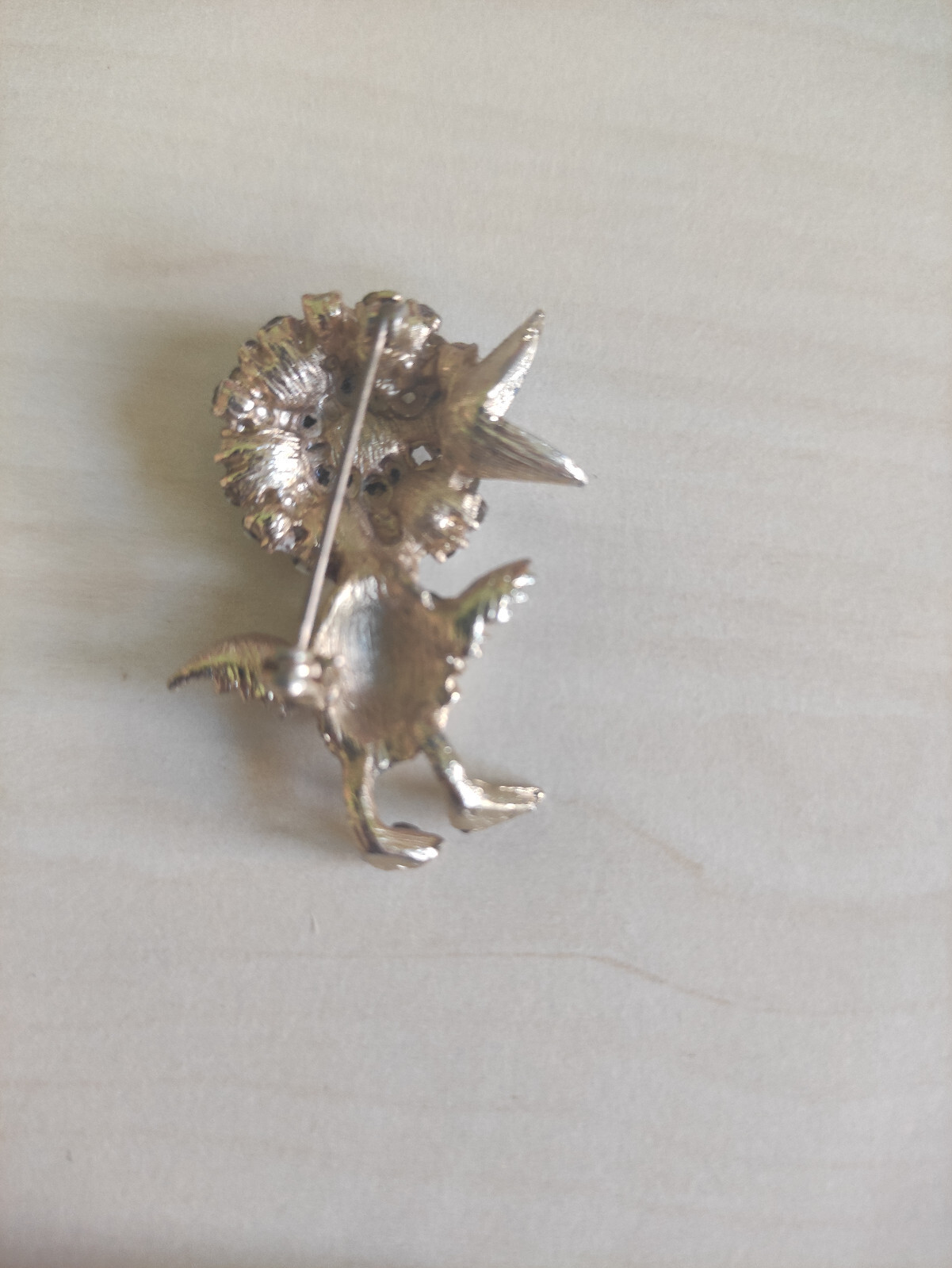 Vintage Fahrrad Brosche Mit Strass - Eleganter Anstecker Für Blazer & Taschen