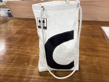 CADET  dinghy Tote or sailing equipment bag made from Dacron upcycled sail