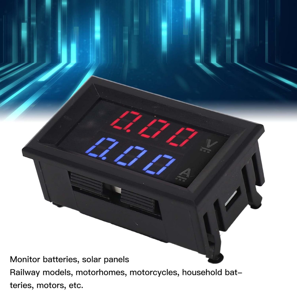 LED Voltmeter mini Einbau 3-30V Spannung Digital LED Anzeige 0.28 Zol, 3,89 LED Voltmeter mini Einbau 3-30V Spannung Digital LED Anzeige 0.28 Zol, 3,89