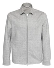 NWT MARCO PESCAROLO "AVI" JACKET cotton grey herringbone luxury Italy 50 M